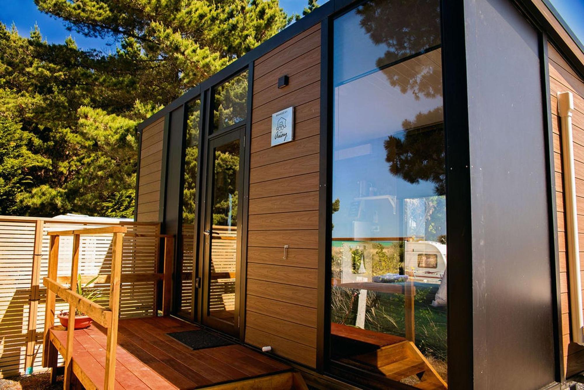 Pacific View By Tiny Away Villa Leithfield Exterior photo