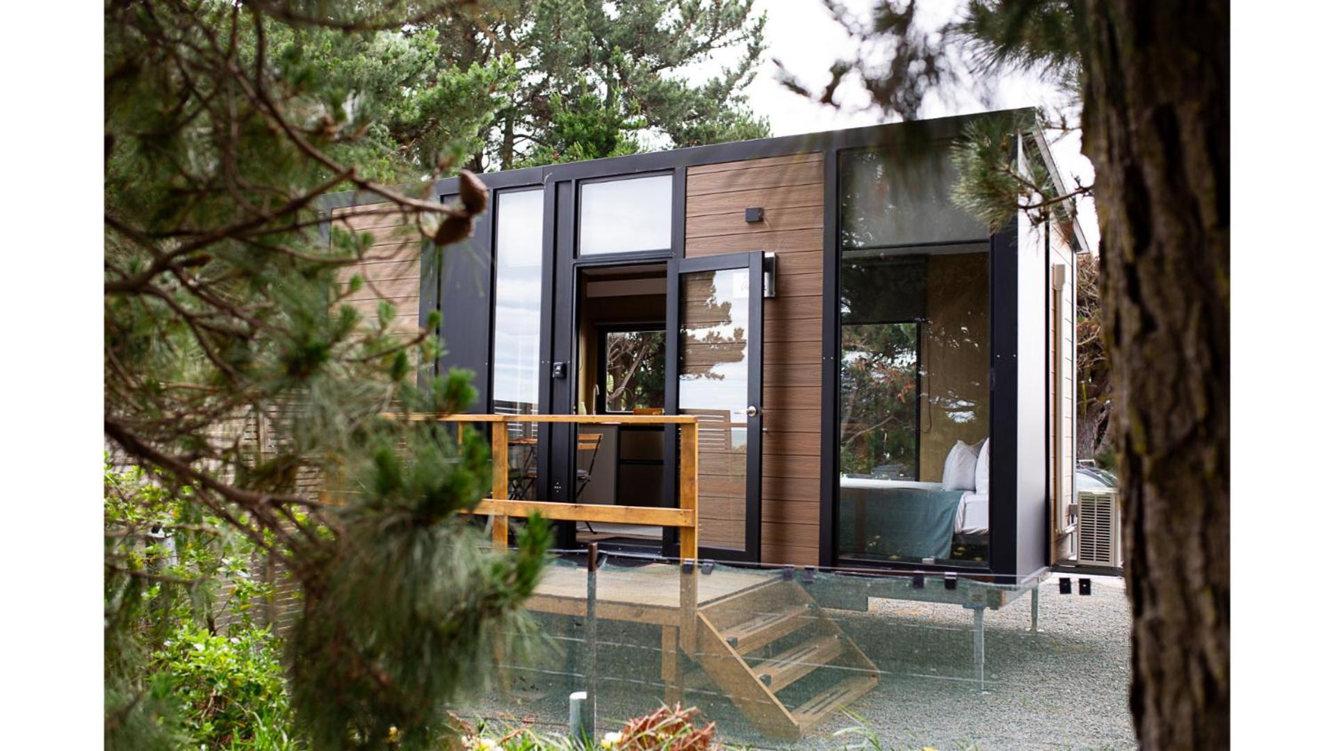 Pacific View By Tiny Away Villa Leithfield Exterior photo